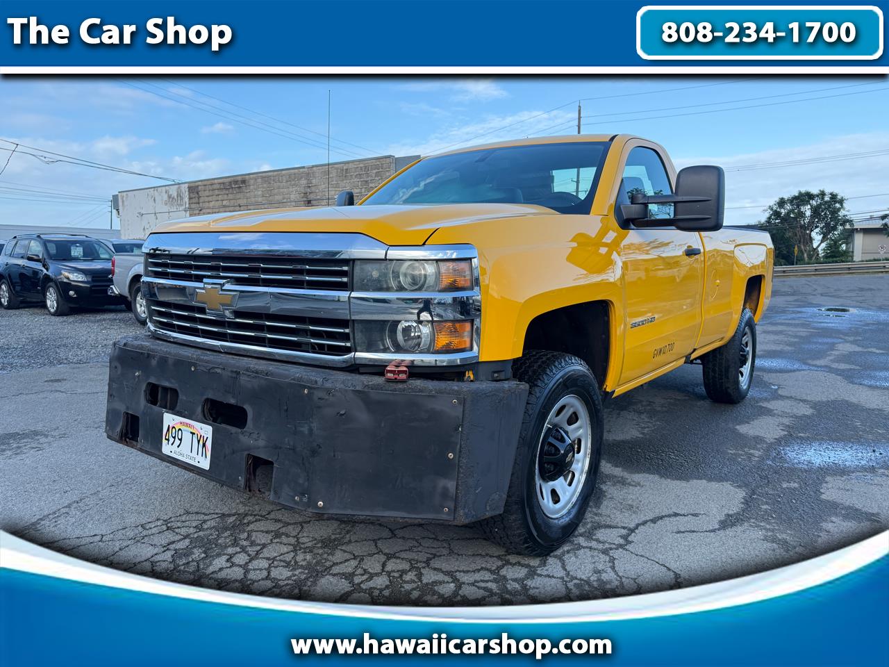 2016 Chevrolet Silverado 3500HD Work Truck Long Box 4WD