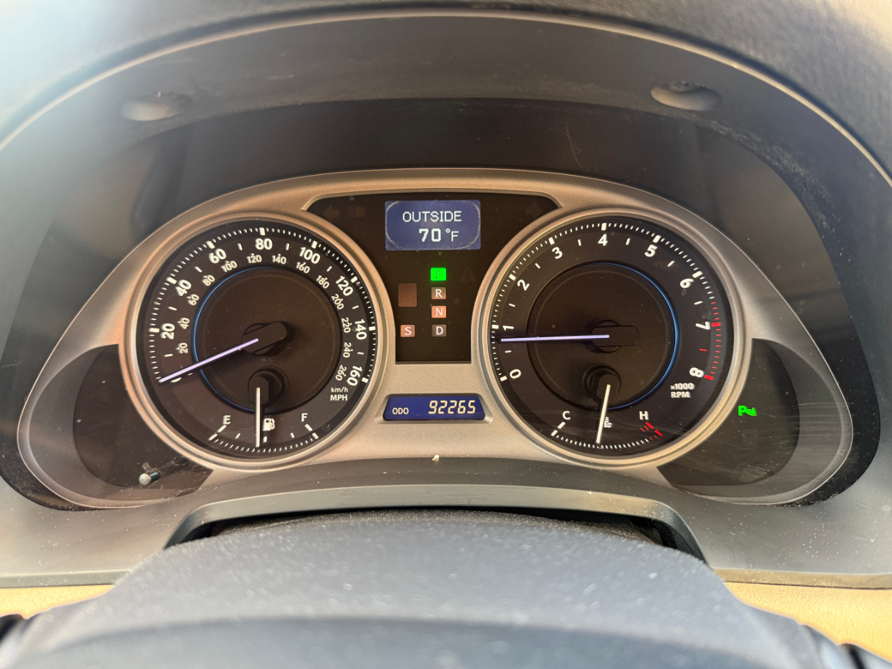 Lexus IS IS 250 6-Speed Sequential 2008