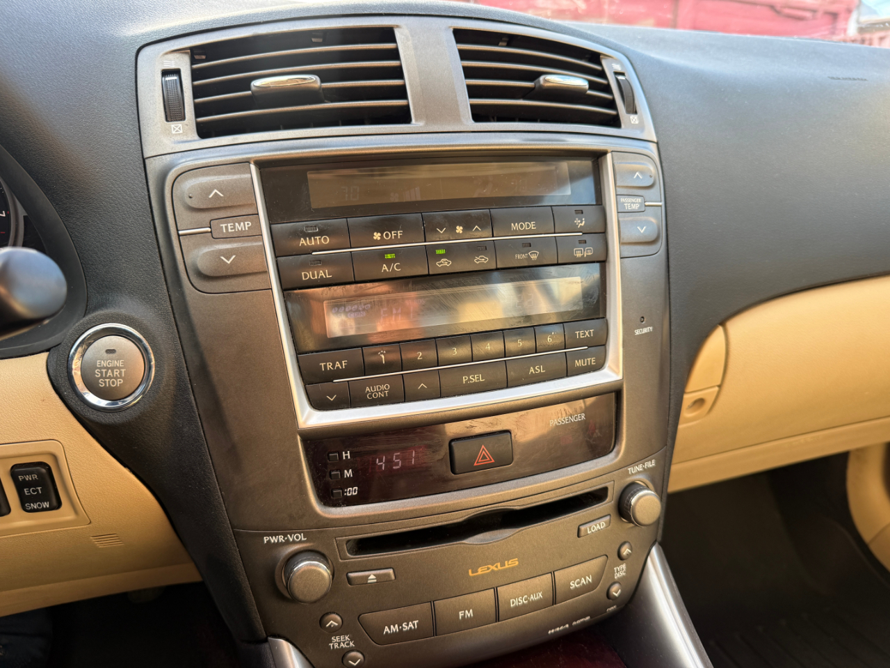 Lexus IS IS 250 6-Speed Sequential 2008