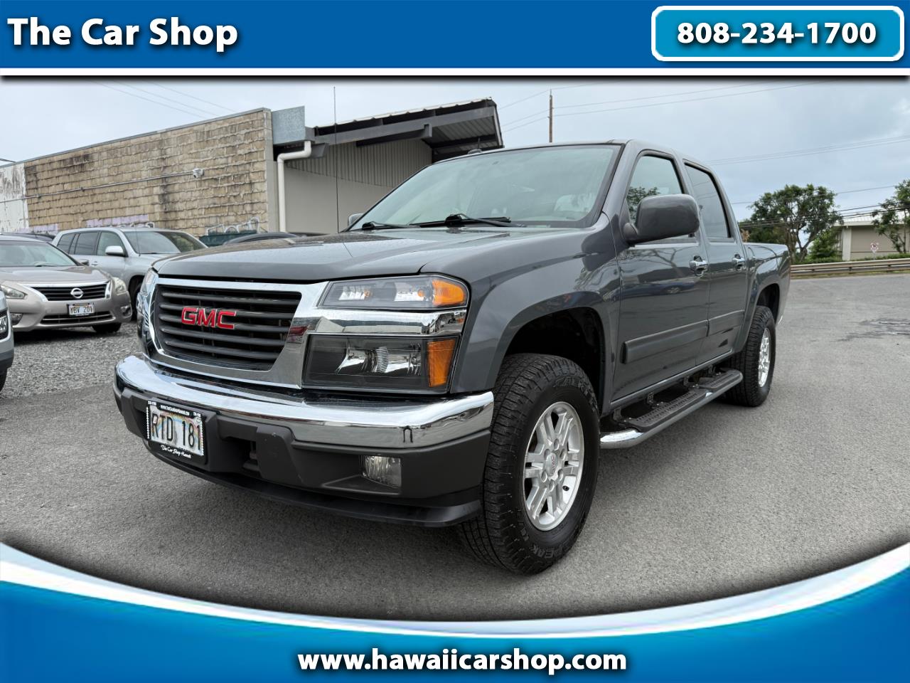 2012 GMC Canyon SLE2 Crew Cab 4WD