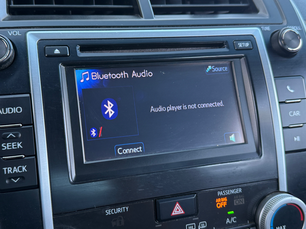 Toyota Camry SE 2012