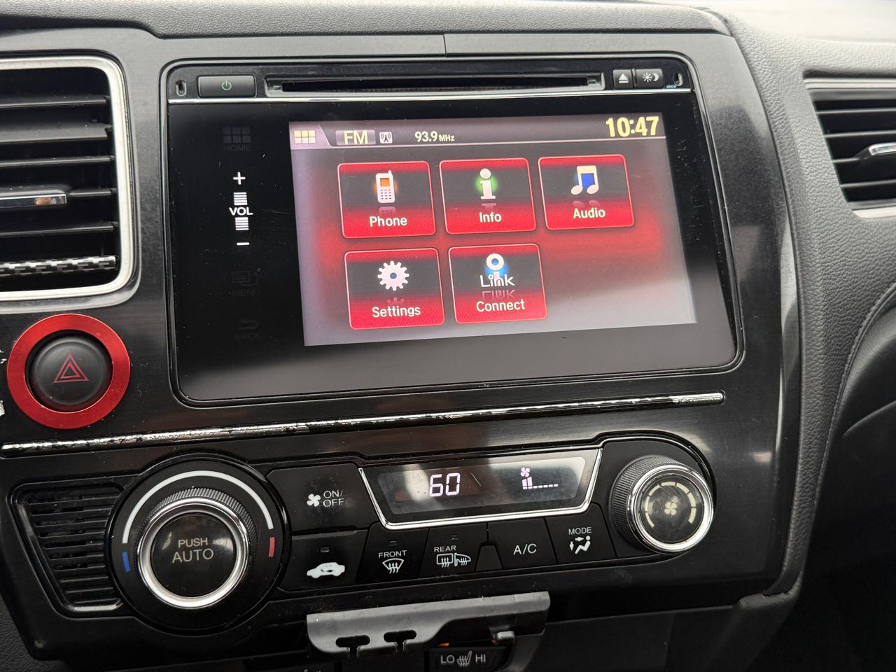 Honda Civic EX-L Sedan CVT 2014