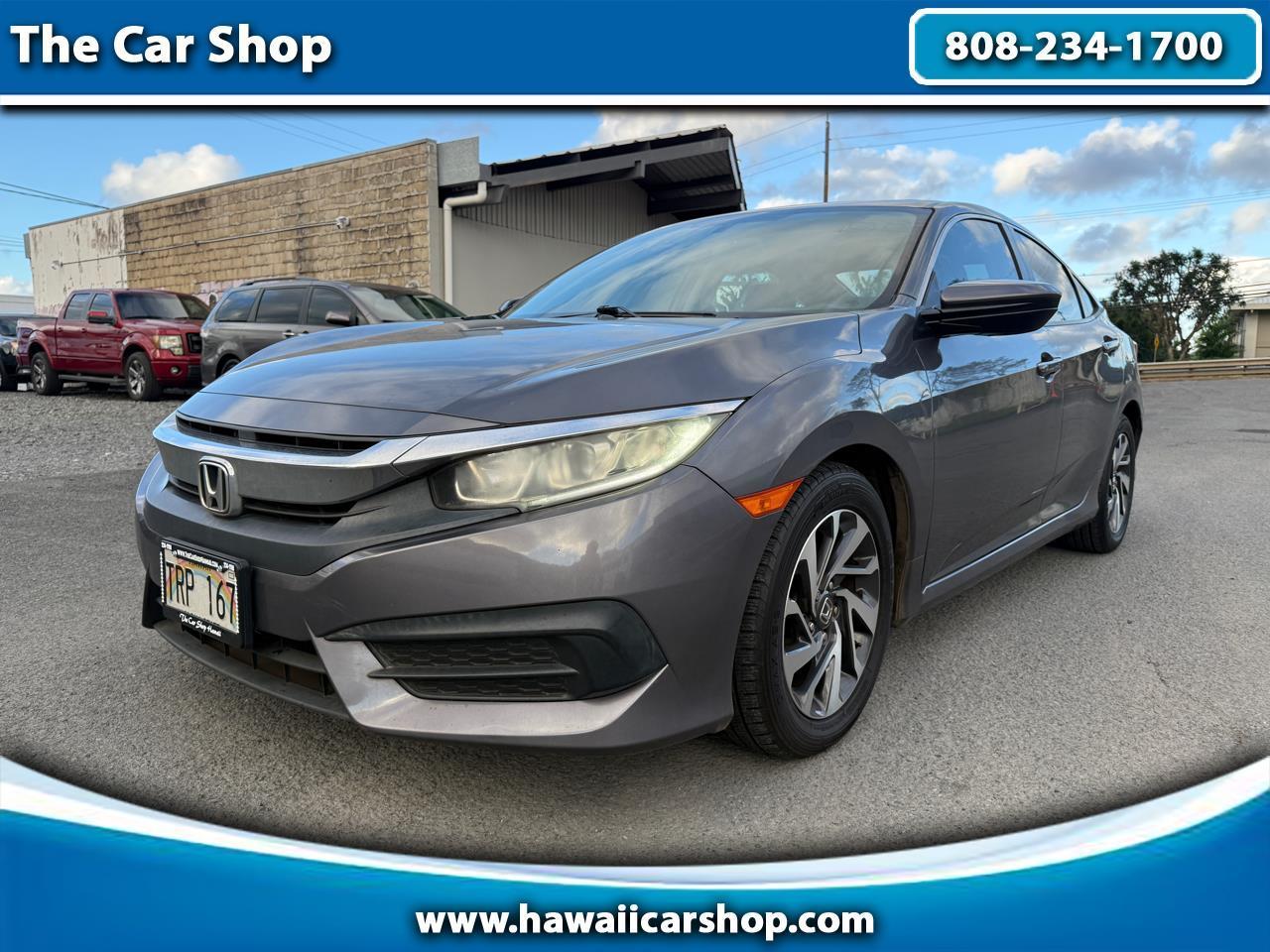 Honda Civic EX Sedan CVT 2018