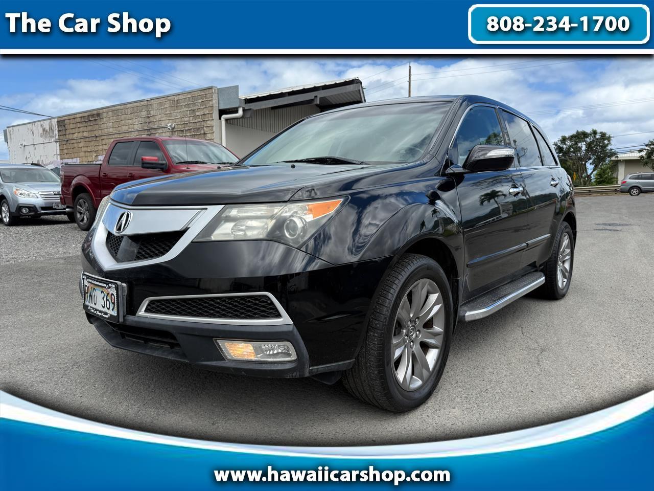 2012 Acura MDX 6-Spd AT w/Tech Package