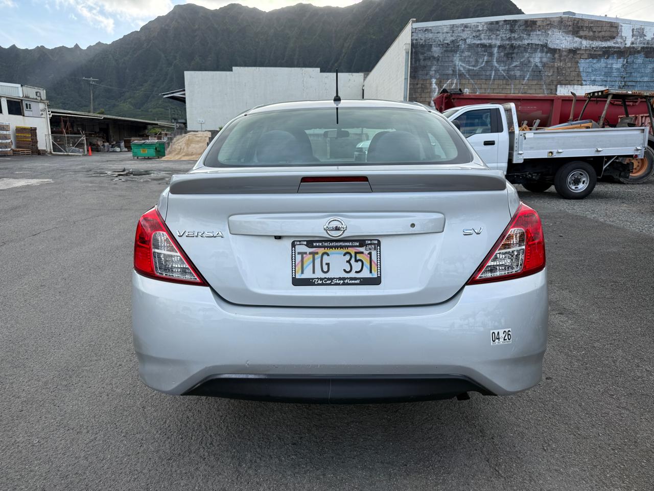 Nissan Versa SV 4D Sedan 2019