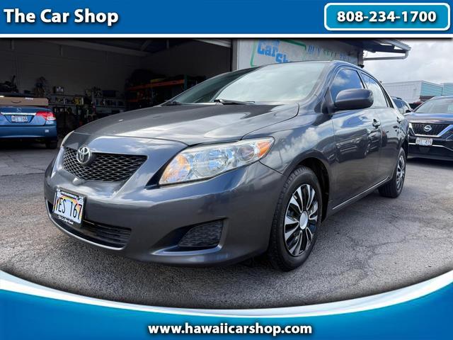 Gray 2009 Toyota Corolla S Sedan Front-Wheel Drive Automatic