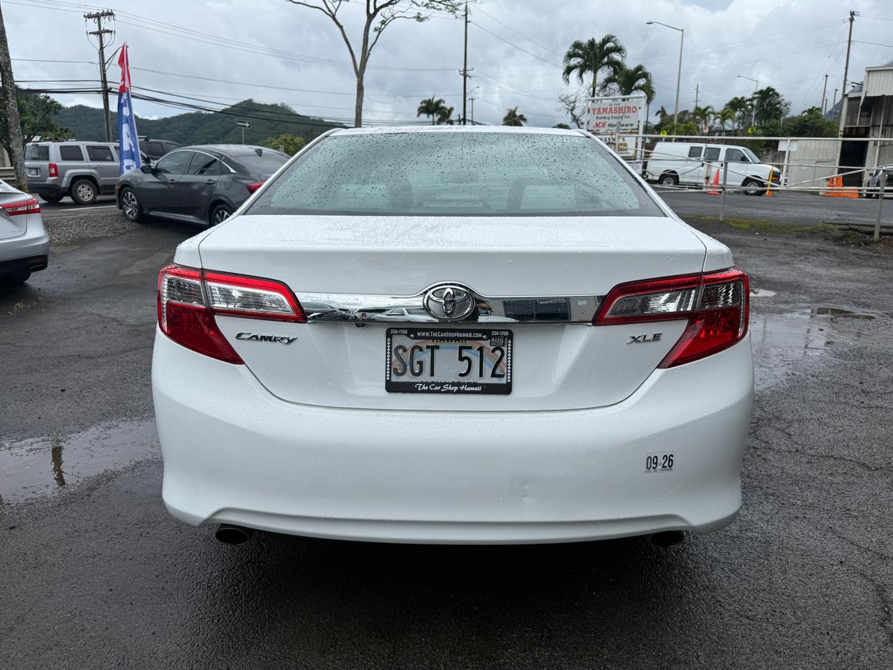 Toyota Camry XLE V6 2014