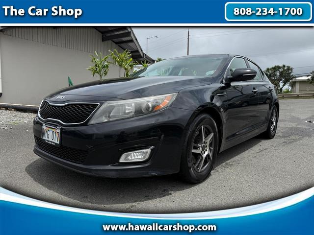 Black 2015 Kia Optima LX Sedan Front-Wheel Drive Automatic