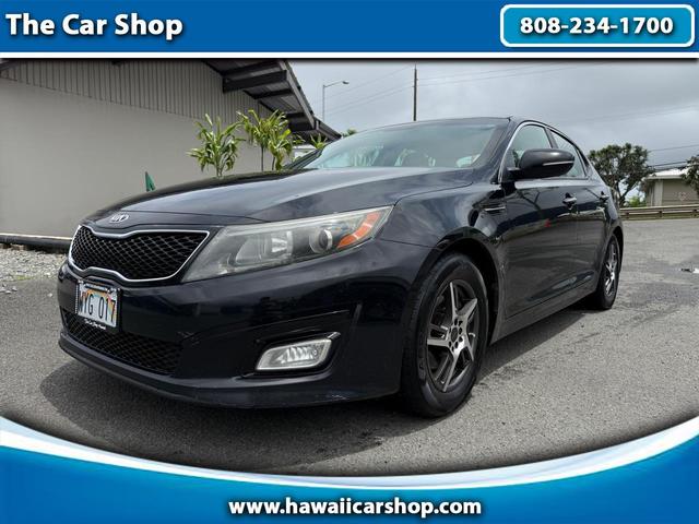 Black 2015 Kia Optima LX Sedan Front-Wheel Drive Automatic