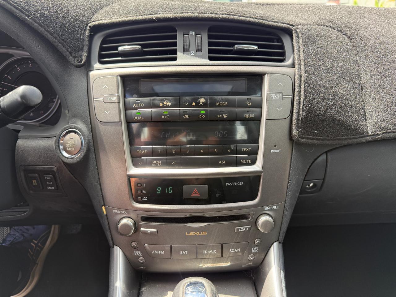 Lexus IS IS 250 6-Speed Sequential 2010