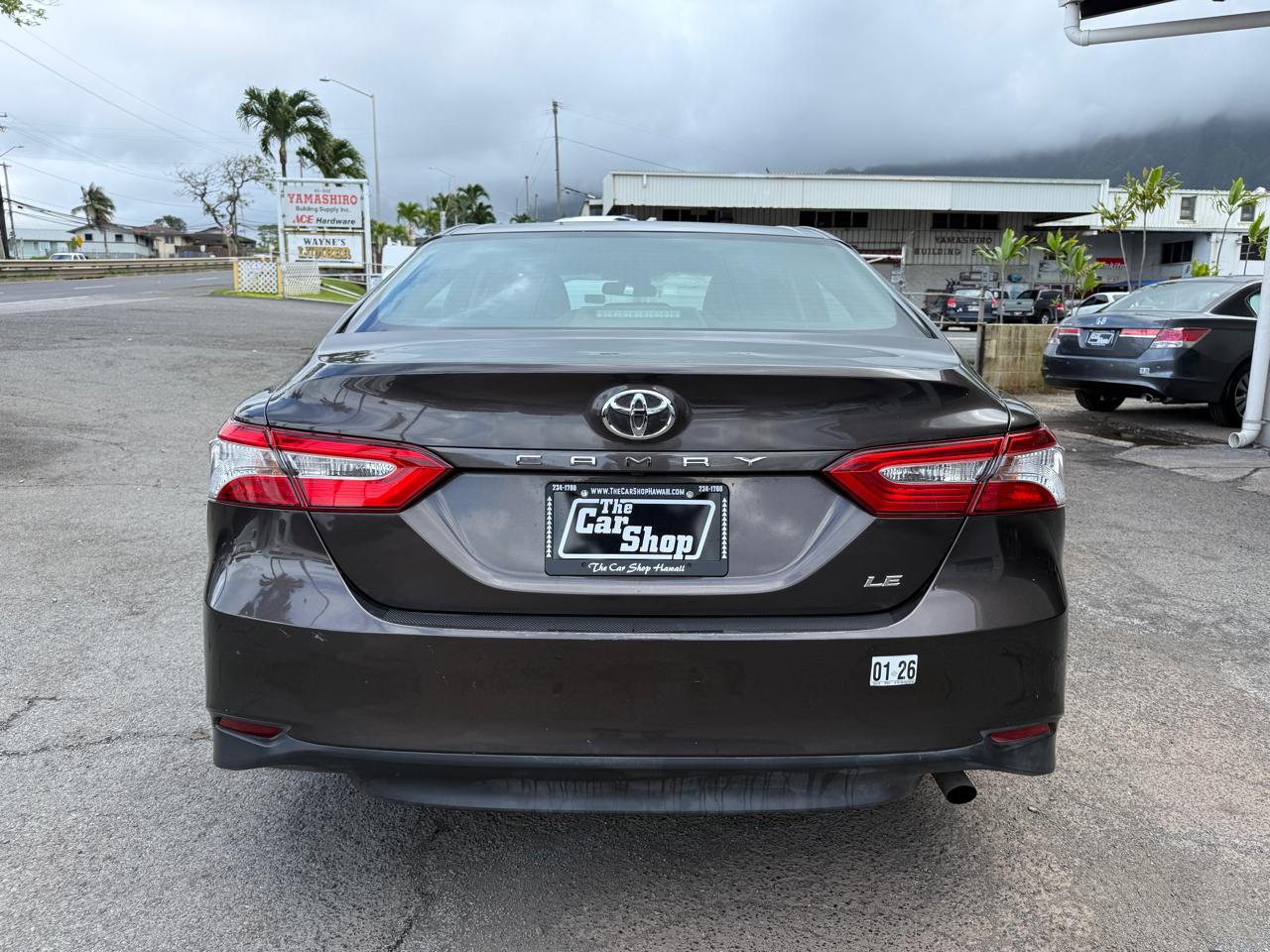 Toyota Camry LE 2019