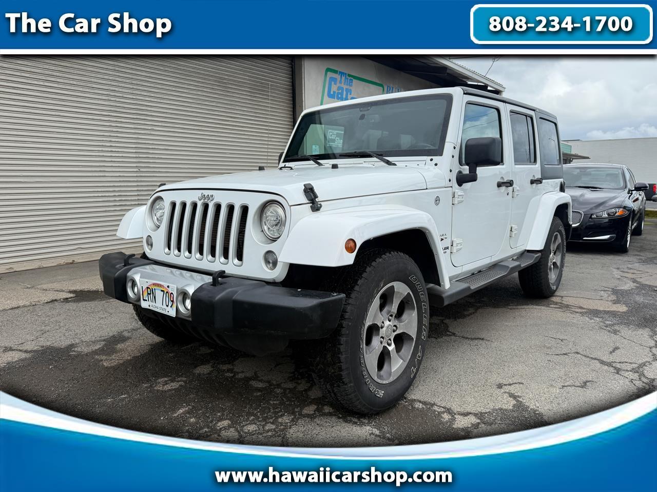 Jeep Wrangler Unlimited Sahara 4WD 2017