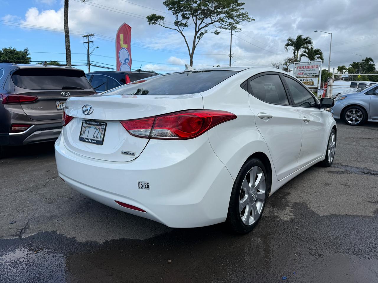 Hyundai Elantra Limited 2013