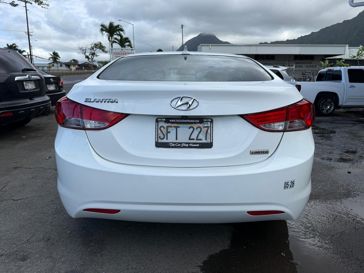 Hyundai Elantra Limited 2013