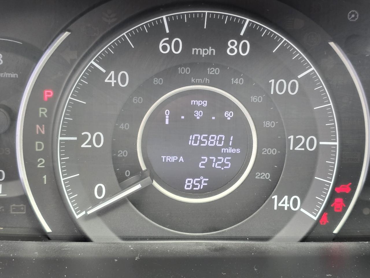 Honda CR-V LX 2WD 5-Speed AT 2012