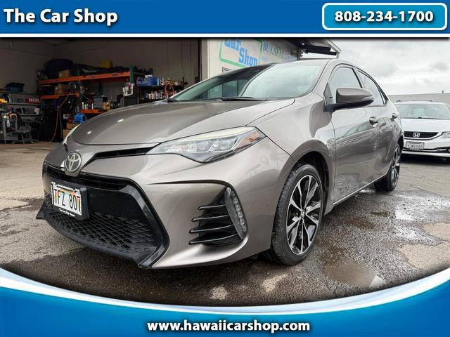 Pewter 2017 Toyota Corolla XSE Sedan Front-Wheel Drive 7-Speed CVT