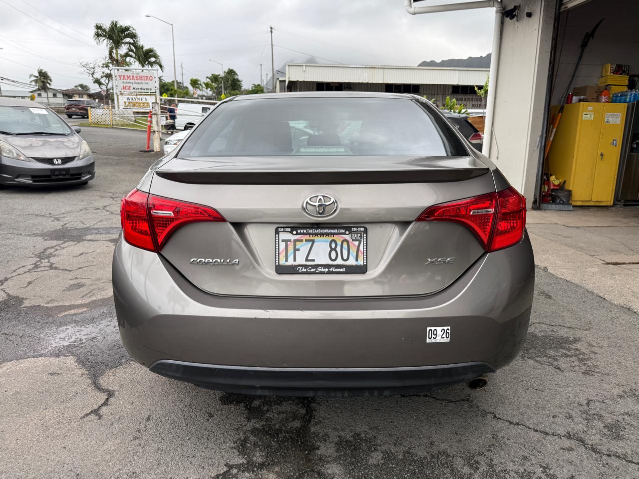 Toyota Corolla XSE 2017