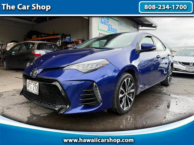 Dark Blue 2017 Toyota Corolla SE Sedan Front-Wheel Drive Automatic