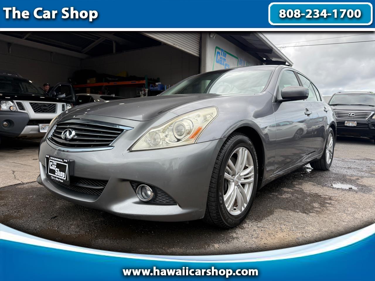 Infiniti G Sedan G37 Journey 2011