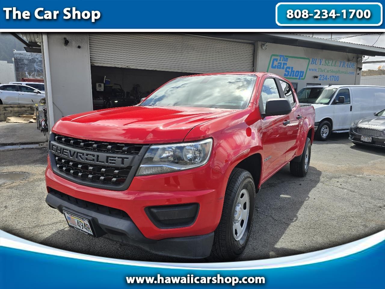 2019 Chevrolet Colorado Work Truck Crew Cab 4WD Short Box