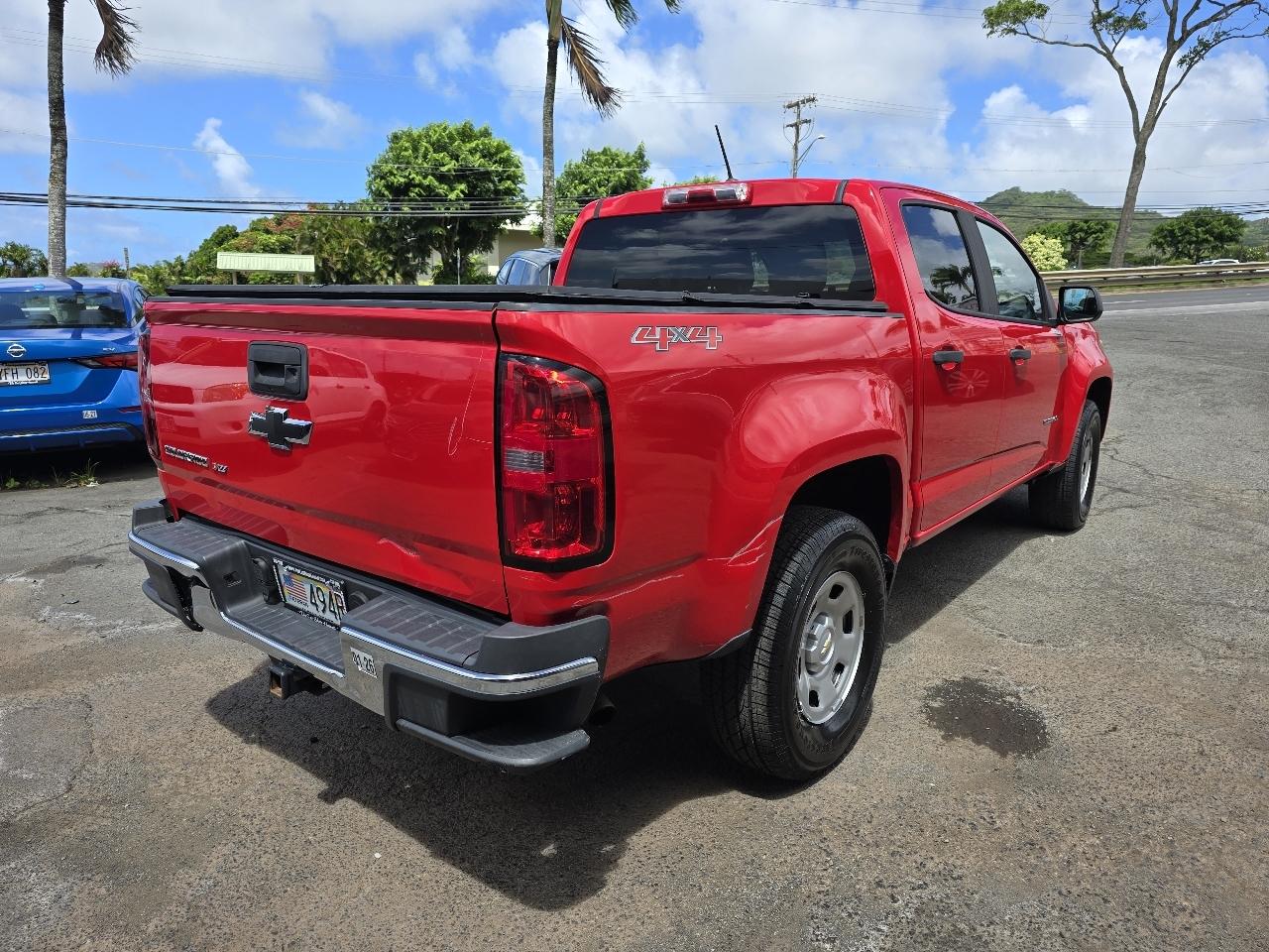 Chevrolet Colorado Work Truck Crew Cab 4WD Short Box 2019
