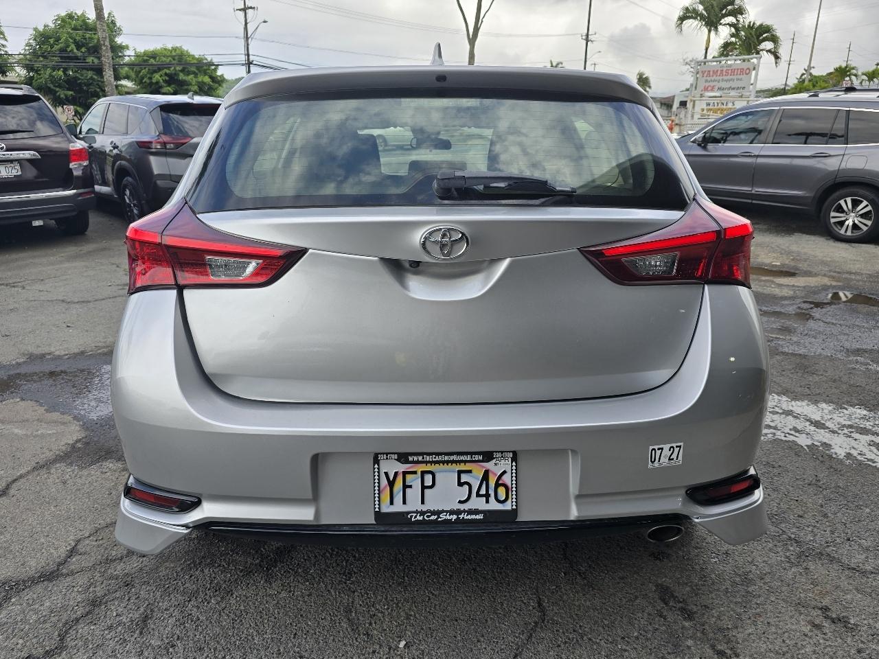 Toyota Corolla iM 6M 2018