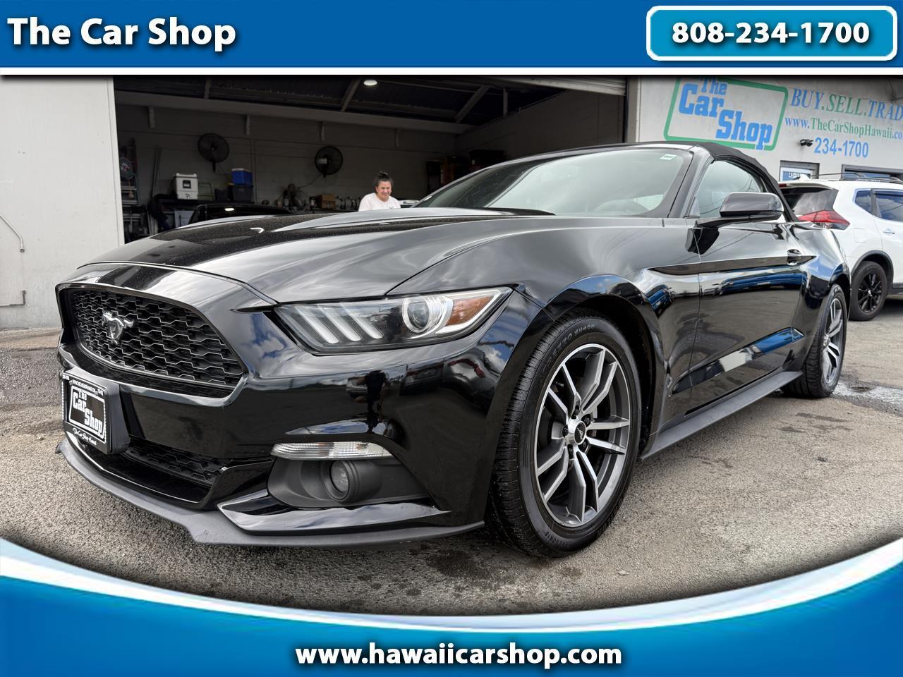 Ford Mustang EcoBoost Premium Convertible 2017