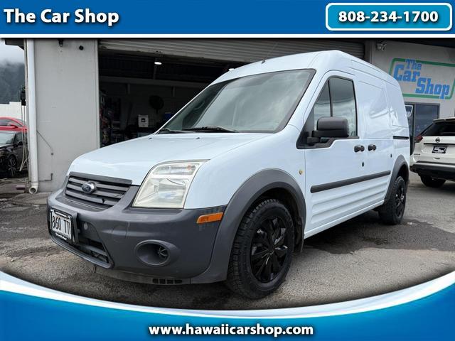 White 2012 Ford Transit Connect Van Front-Wheel Drive Automatic