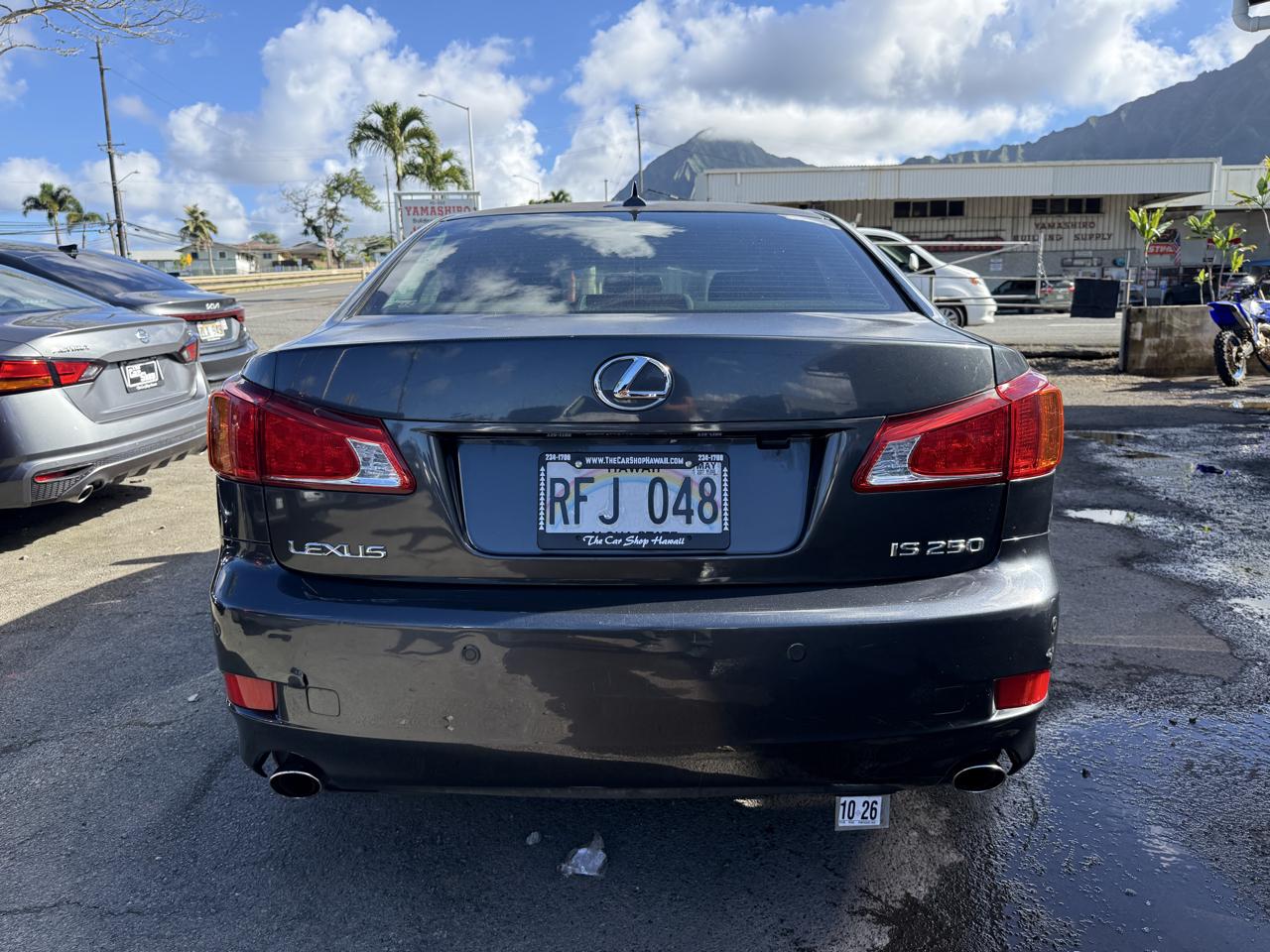 Lexus IS IS 250 6-Speed Sequential 2010