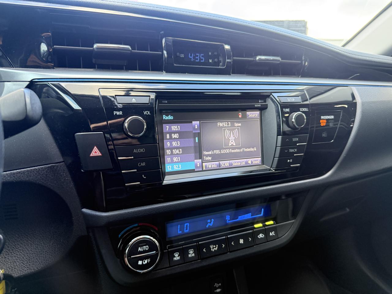 Toyota Corolla S Premium CVT 2015