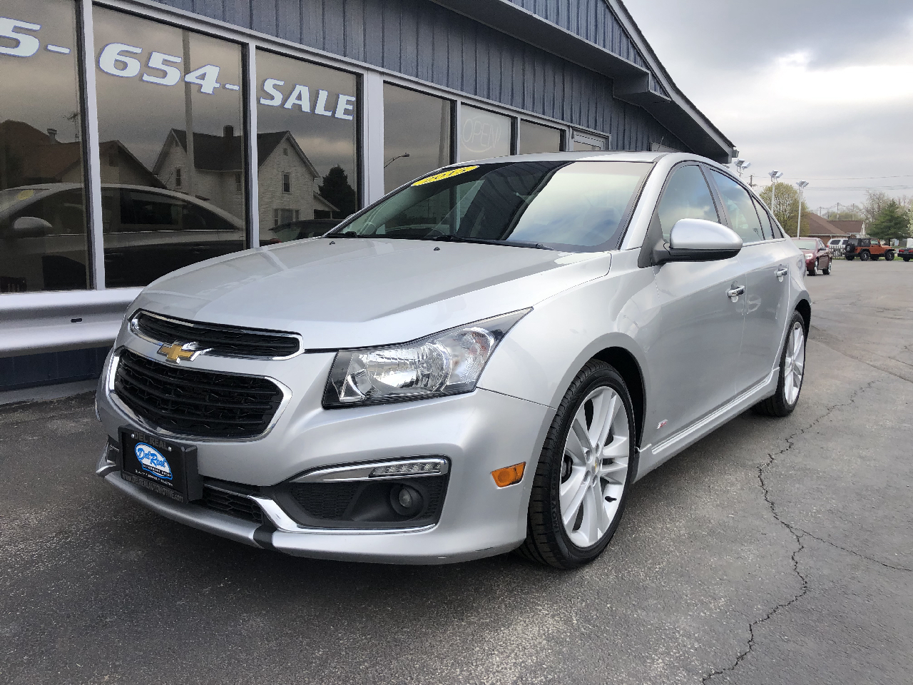 Used 2015 Chevrolet Cruze LTZ Auto for Sale in Frankfort IN 46041 Del