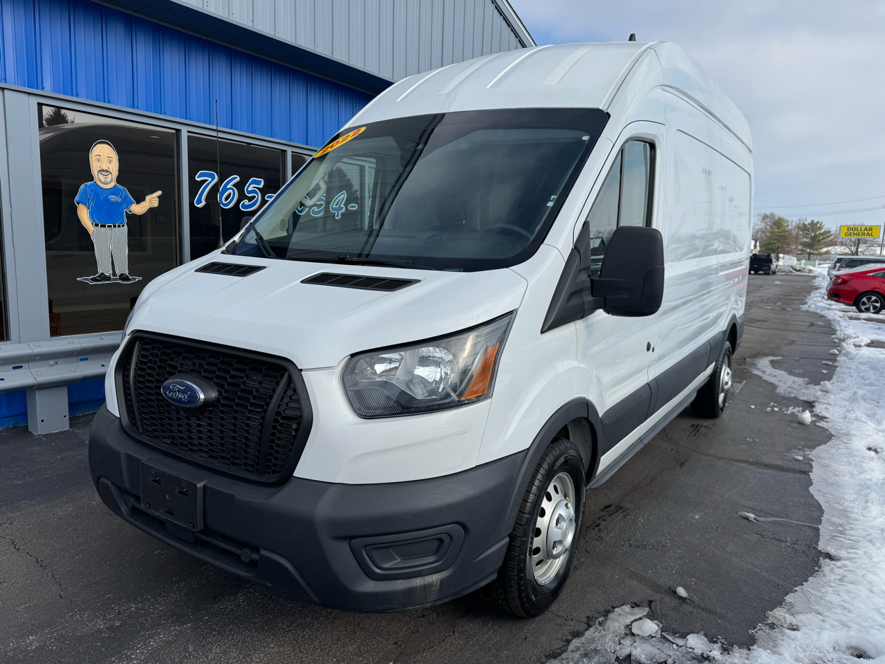 2022 Ford Transit Cargo Van T-250 148" Hi Rf 9070 GVWR AWD