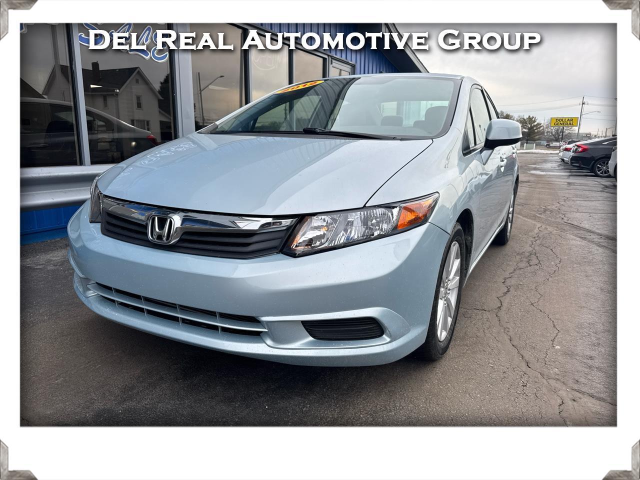 2012 Honda Civic Sdn 4dr Auto EX