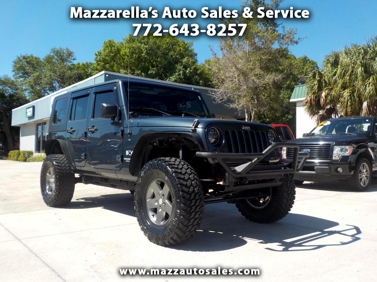 Used 2007 Jeep Wrangler 4WD 4dr Unlimited X for Sale in Vero Beach FL