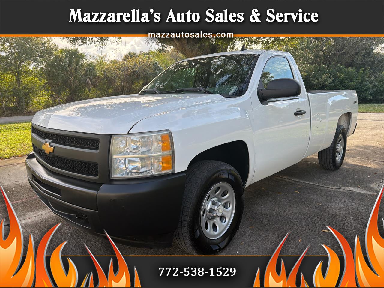 2012 Chevrolet Silverado 1500 4WD Reg Cab 133.0" Work Truck