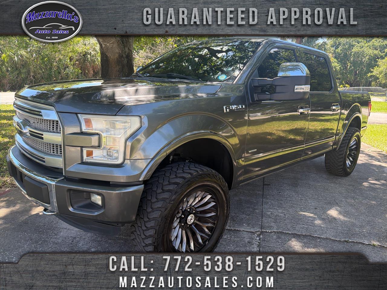 2015 Ford F-150 Platinum SuperCrew 5.5-ft. Bed 4WD
