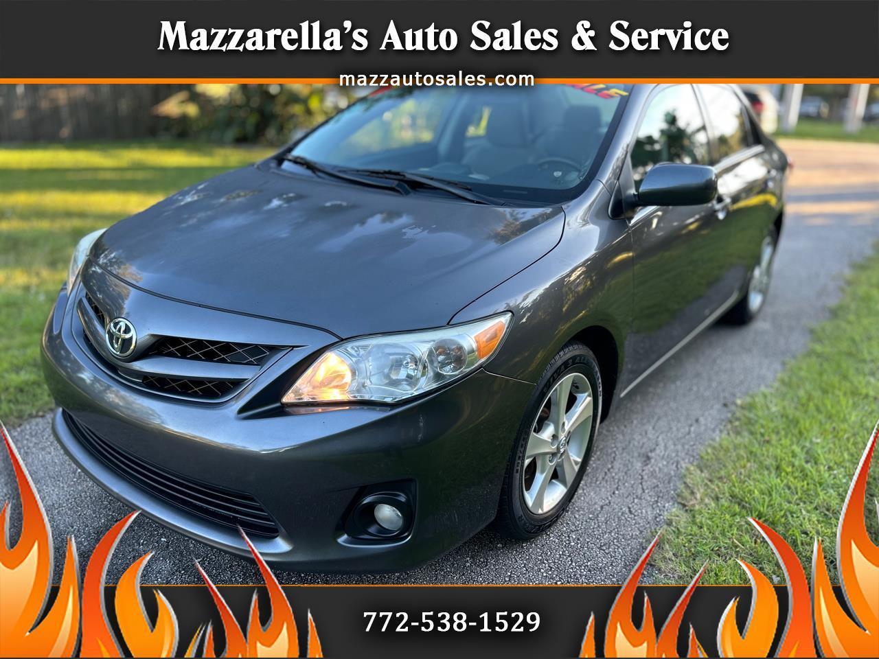 Toyota Corolla 4dr Sdn Auto S (Natl) 2012