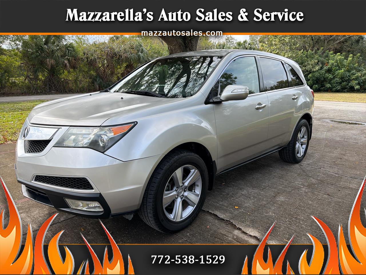 2012 Acura MDX 6-Spd AT w/Tech Package