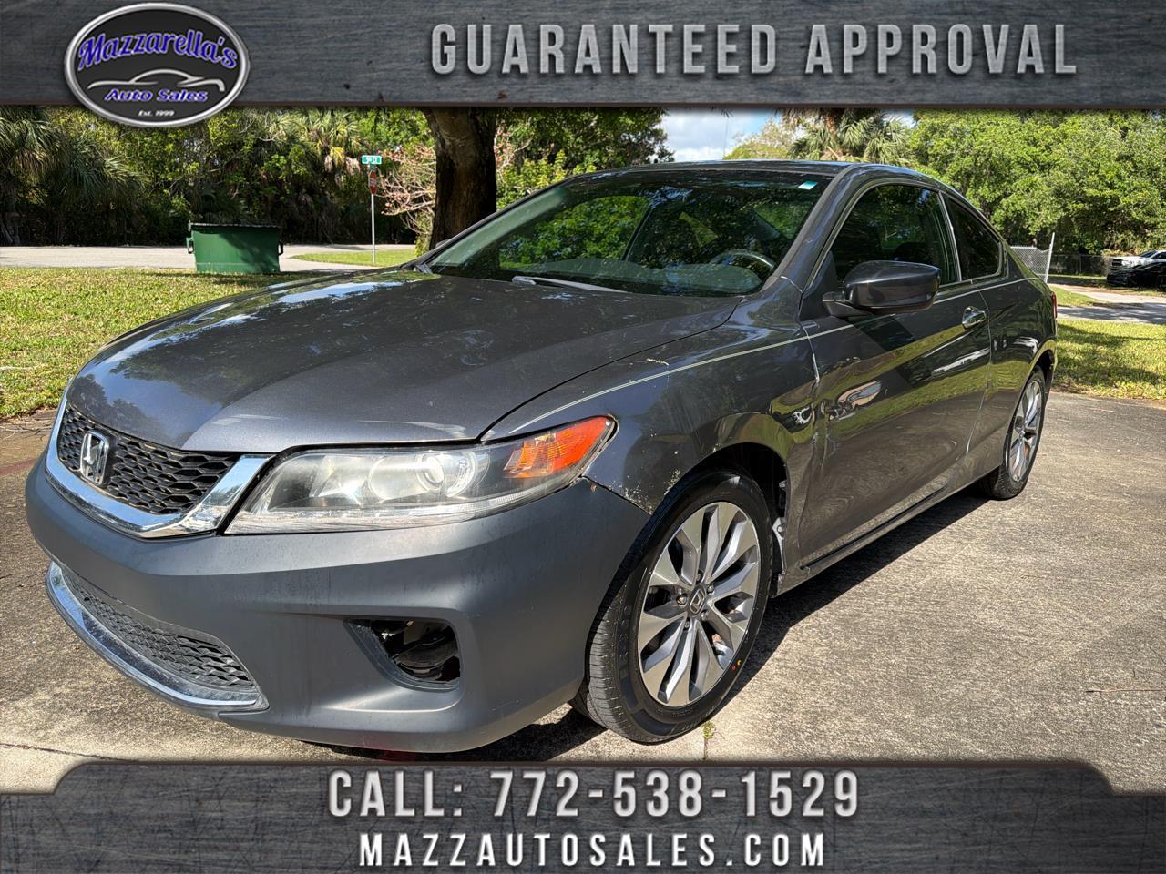 2013 Honda Accord Cpe 2dr I4 Auto EX-L