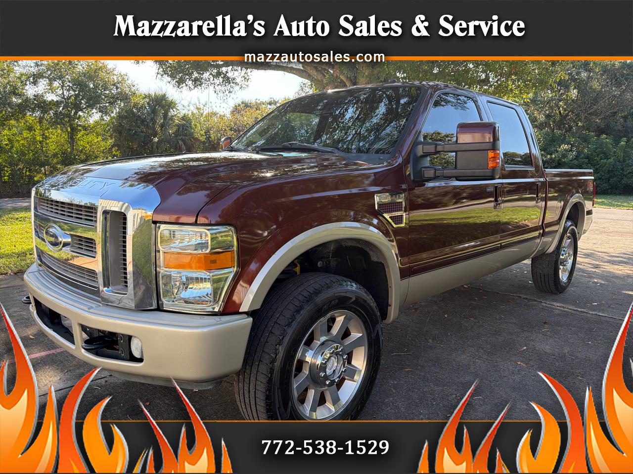 2008 Ford Super Duty F-250 SRW 4WD Crew Cab 156" Lariat