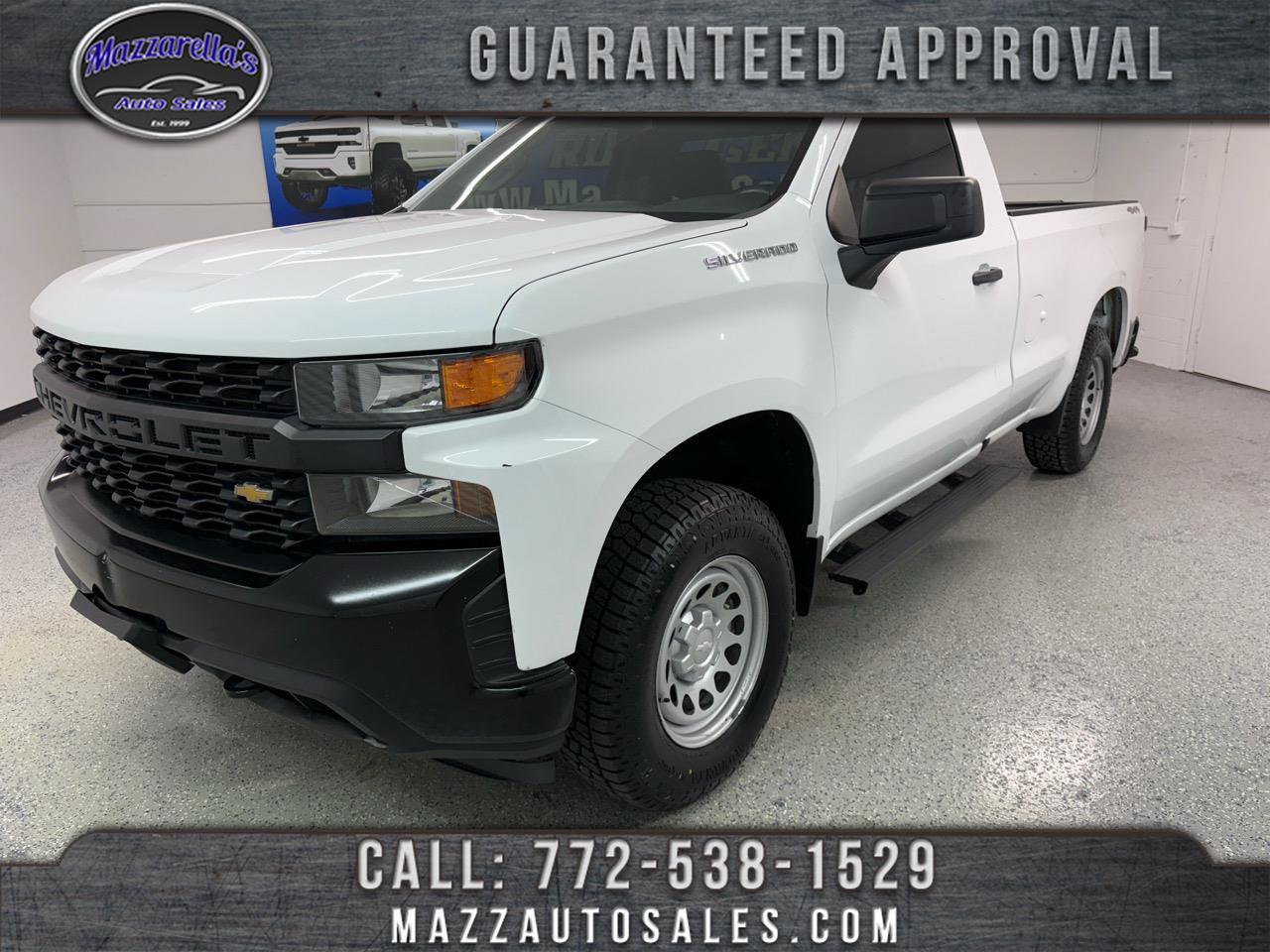 2021 Chevrolet Silverado 1500 4WD Reg Cab 140" Work Truck