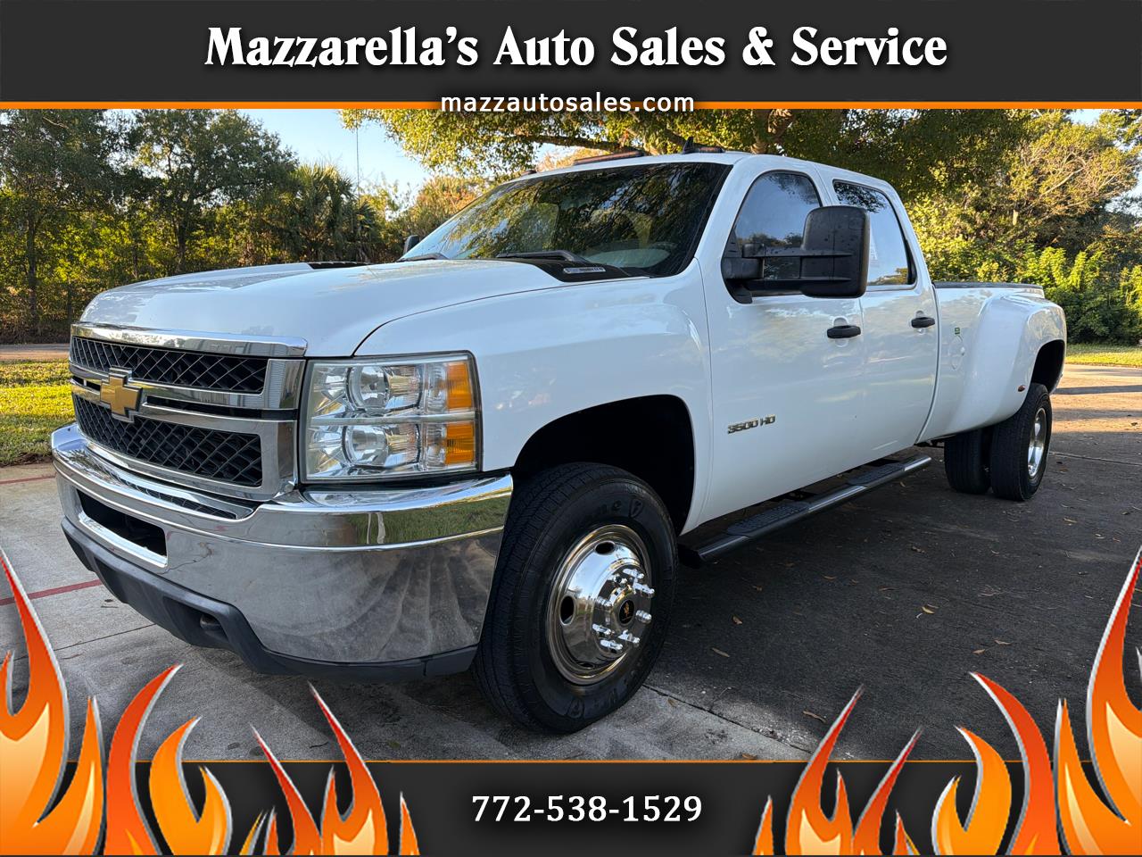 2013 Chevrolet Silverado 3500HD 4WD Crew Cab 167.7" Work Truck