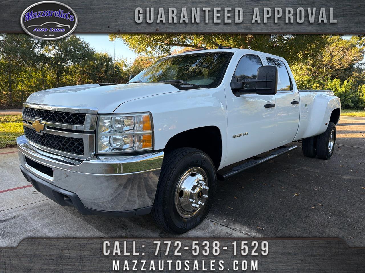 2013 Chevrolet Silverado 3500HD 4WD Crew Cab 167.7" Work Truck