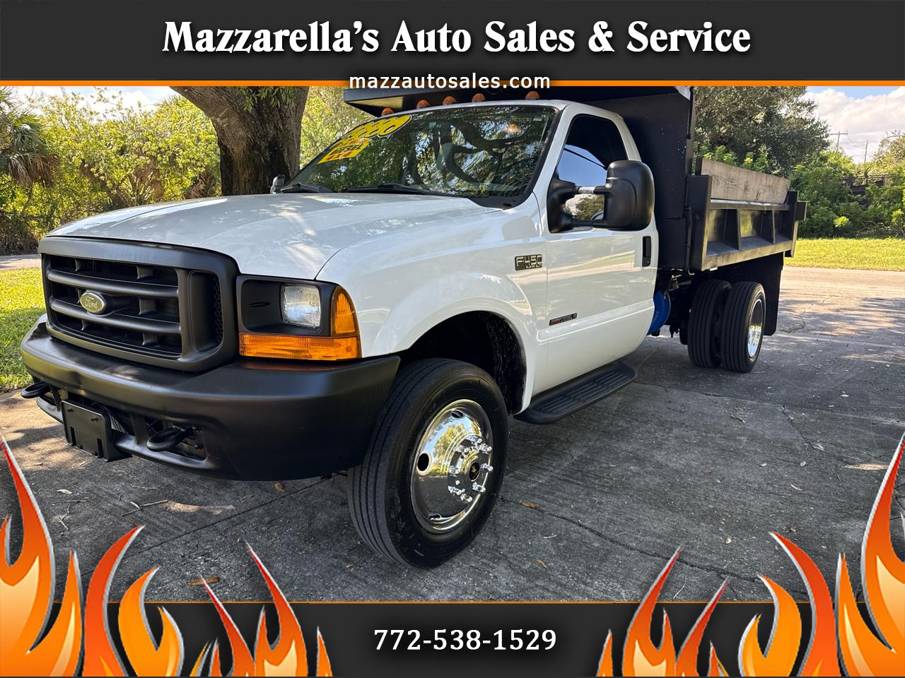 2000 Ford Super Duty F-450 Reg Cab 141" WB XL 4WD
