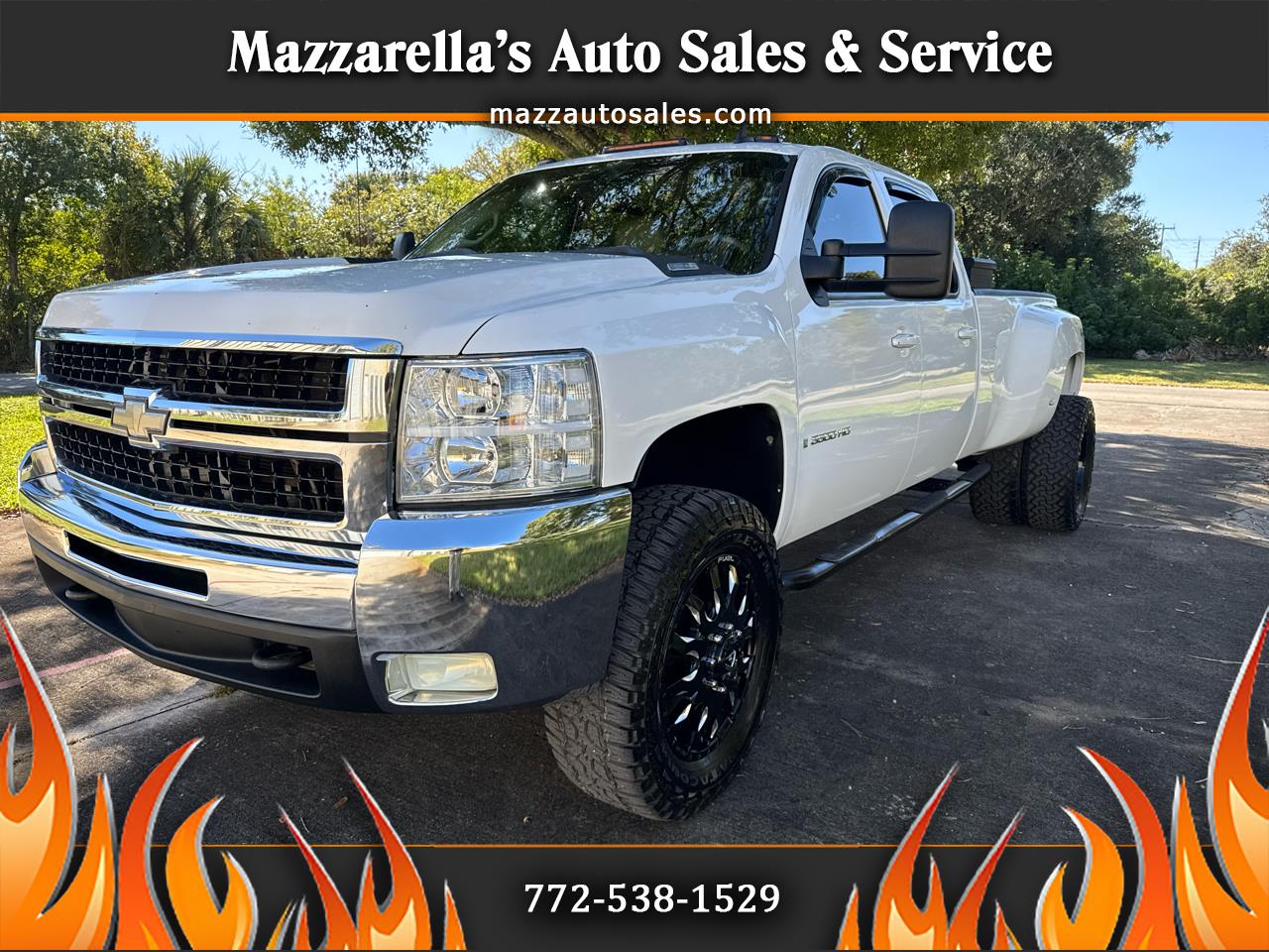 2009 Chevrolet Silverado 3500HD 4WD Crew Cab 167" DRW LTZ