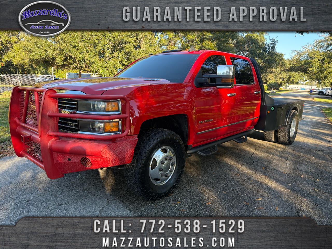 2015 Chevrolet Silverado 3500HD Built After Aug 14 4WD Crew Cab 167.7" LTZ