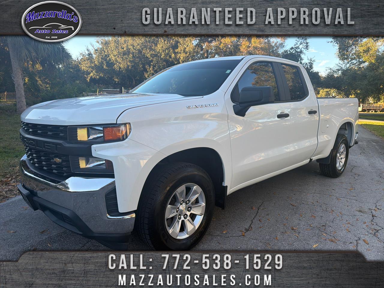 2019 Chevrolet Silverado 1500 2WD Double Cab 147" Work Truck