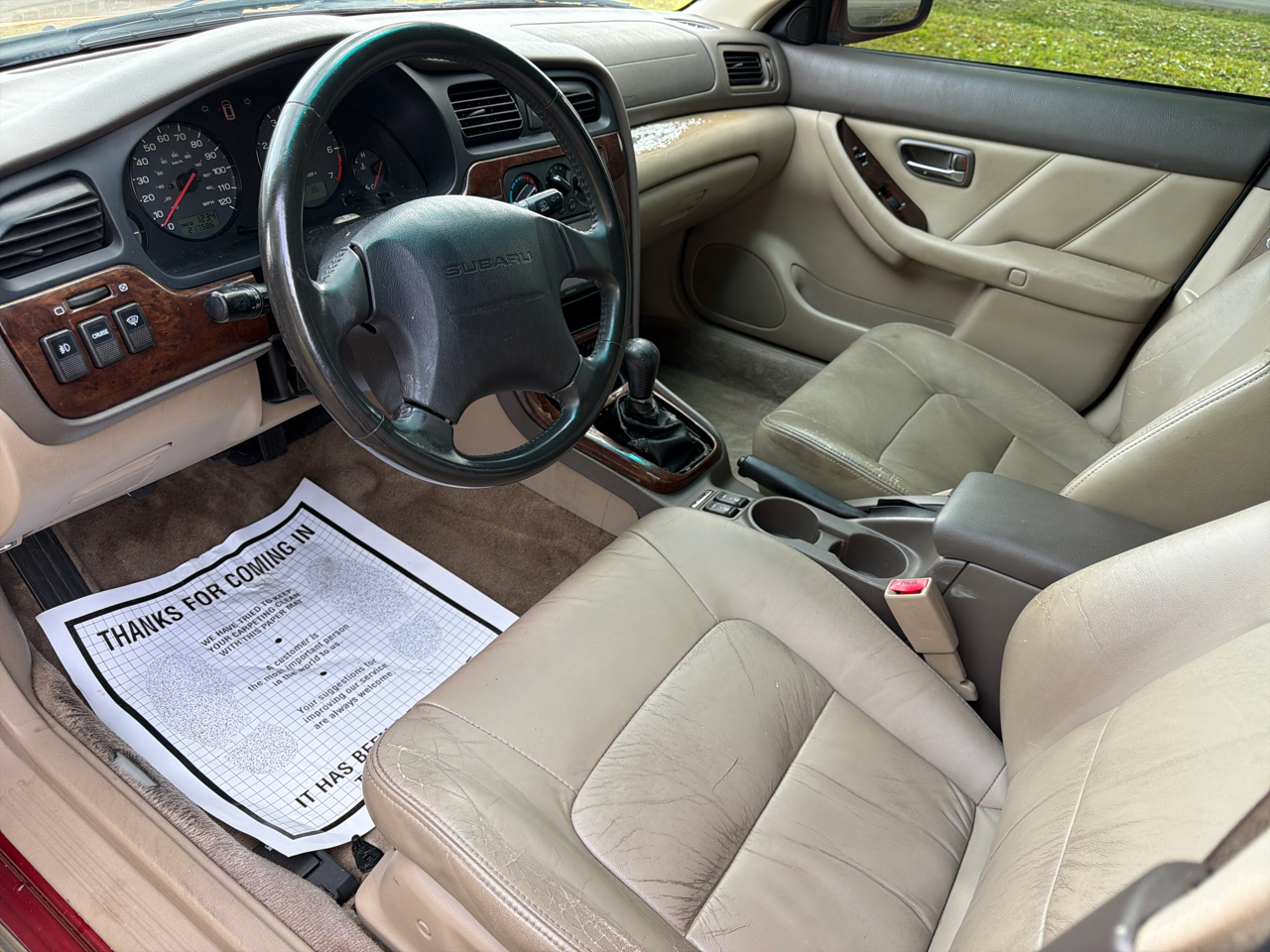 Subaru Legacy Wagon 5dr Outback Ltd Man. 2002