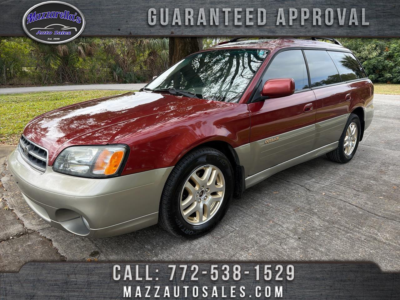 2002 Subaru Legacy Wagon 5dr Outback Ltd Man.