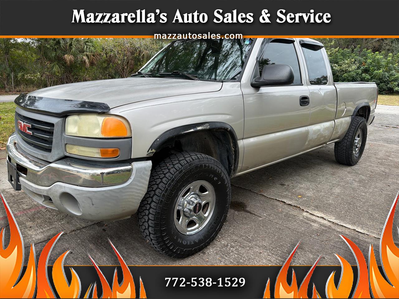 GMC Sierra 1500 Ext Cab 143.5" WB 4WD Work Truck 2004